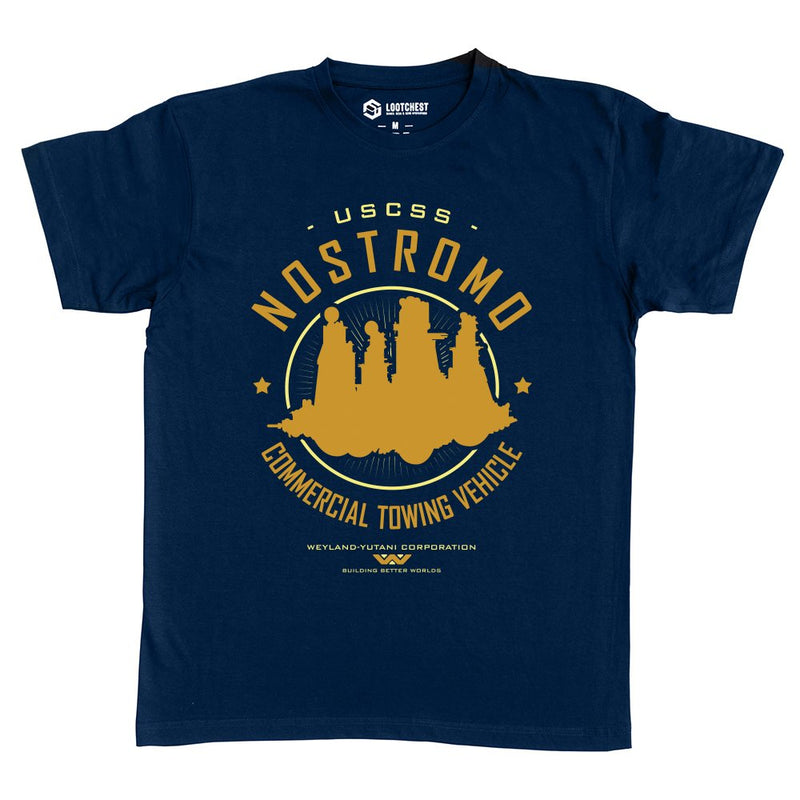 Nostromo Starfreighter als T-Shirt