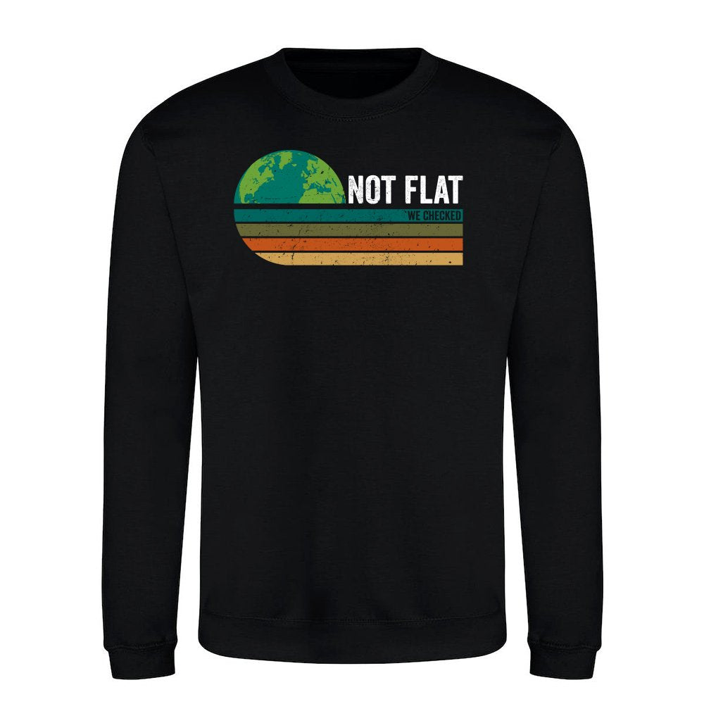 Not flat, we checked vintage