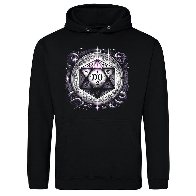 Purple Stars Dice als T-Shirt