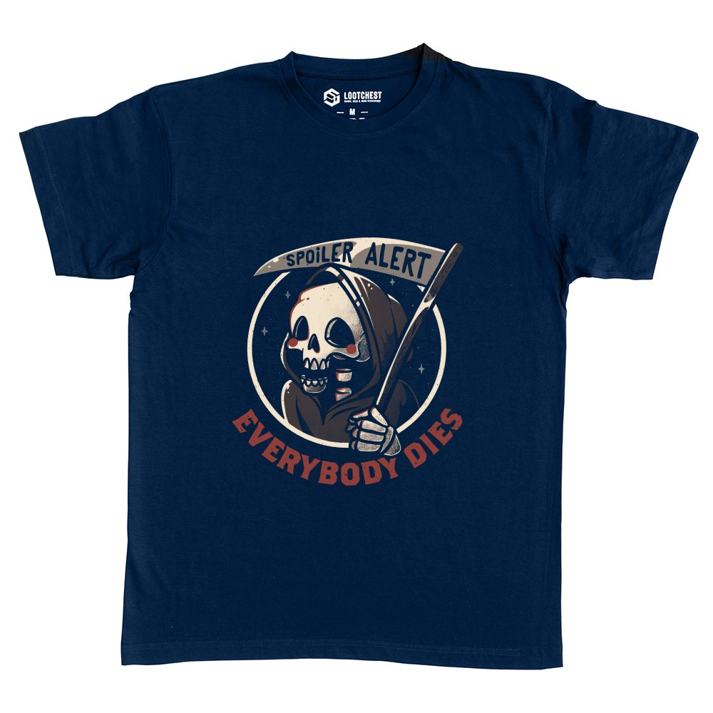 Spoiler Alert - Funny Skull Grim Reaper