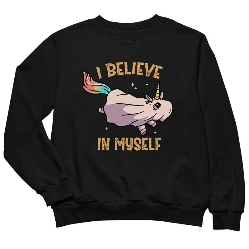 I Believe In Myself - Funny Halloween Spooky Unicorn Gift als T-Shirt