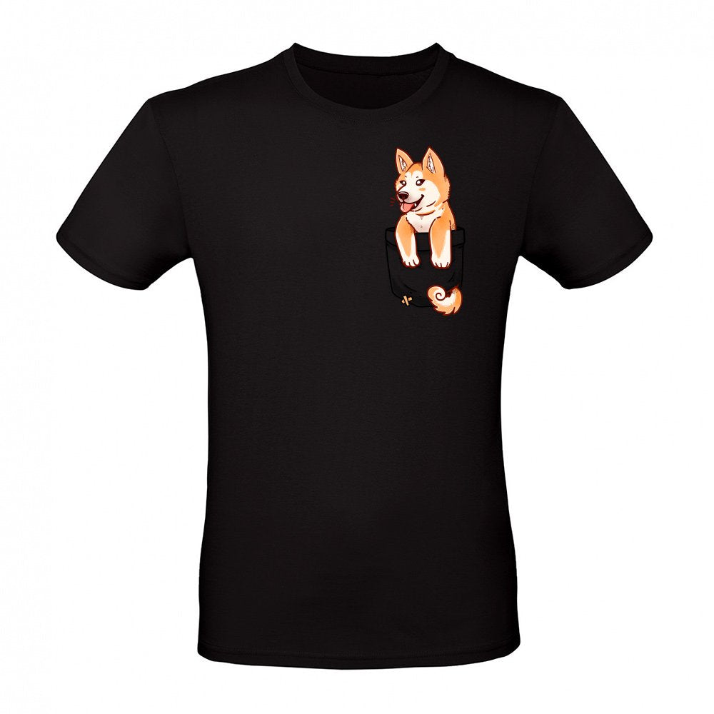 Pocket Cute Akita Dog