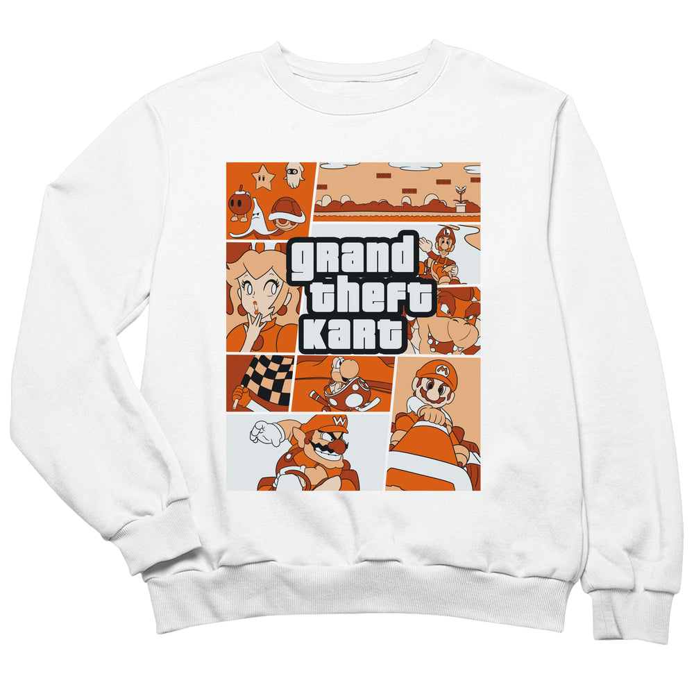 Grand theft Kart orange