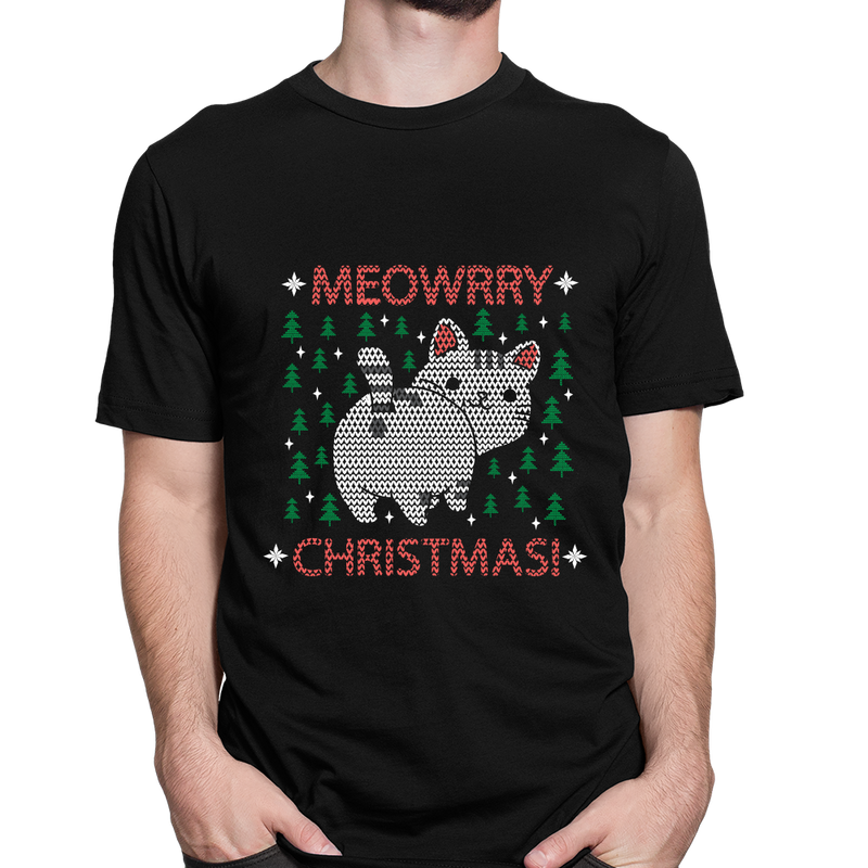 meowrry christmas als T-Shirt