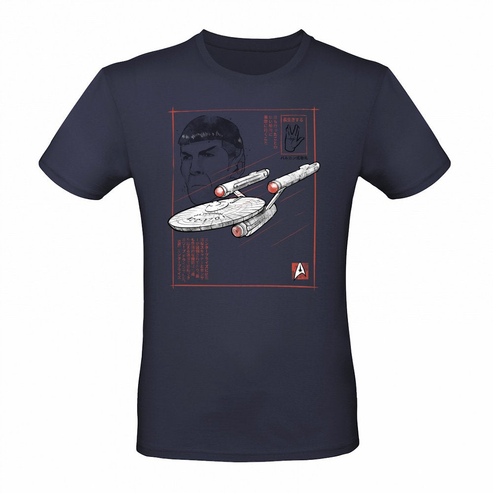 USS Enterprise Sumi-e