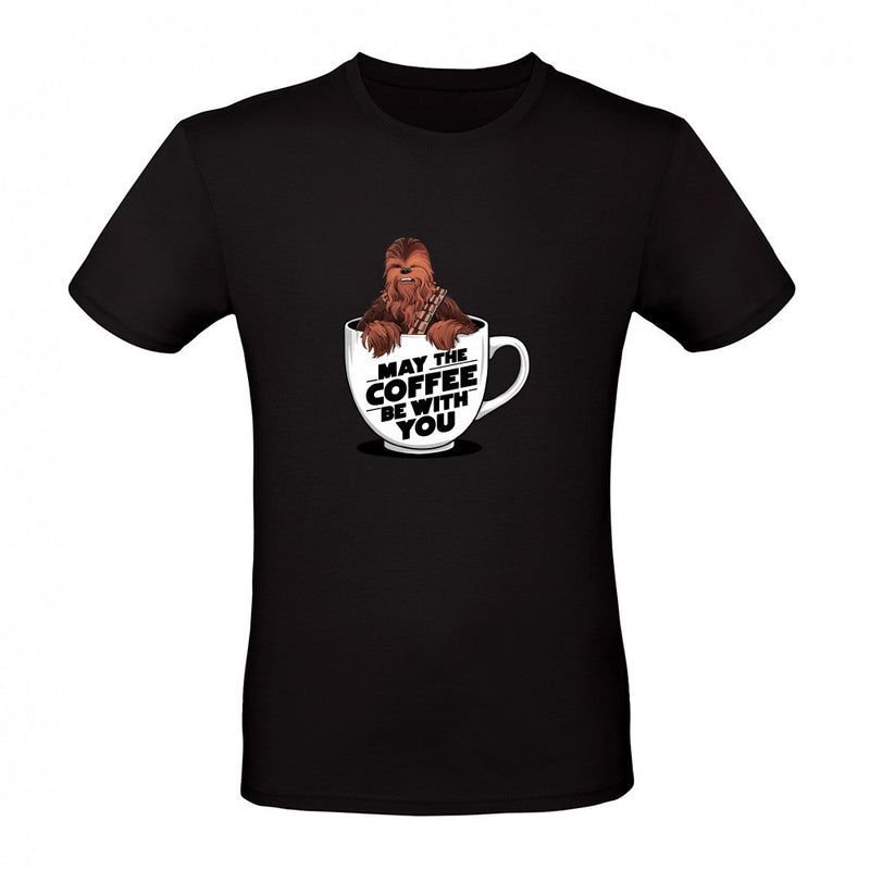 Chewbacca May the Coffee Be With You als T-Shirt