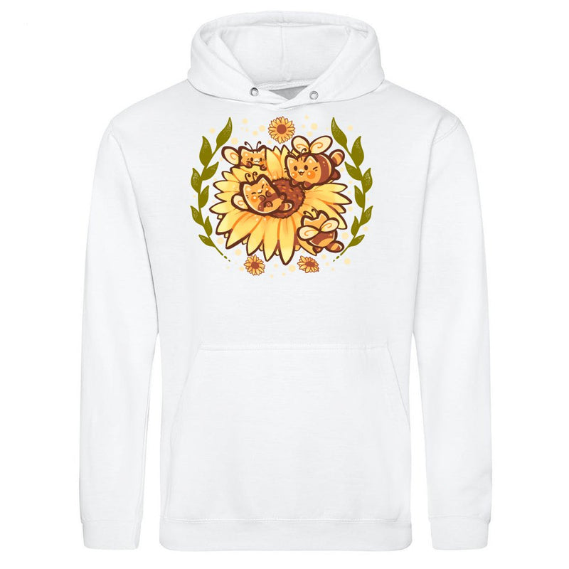 Sunflower Cat Bee als T-Shirt