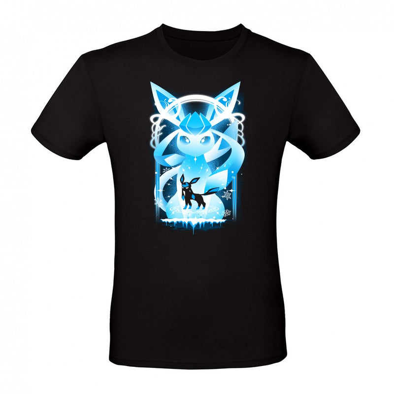 Glaceon Minimal Ice Aesthetic Pokemon als T-Shirt