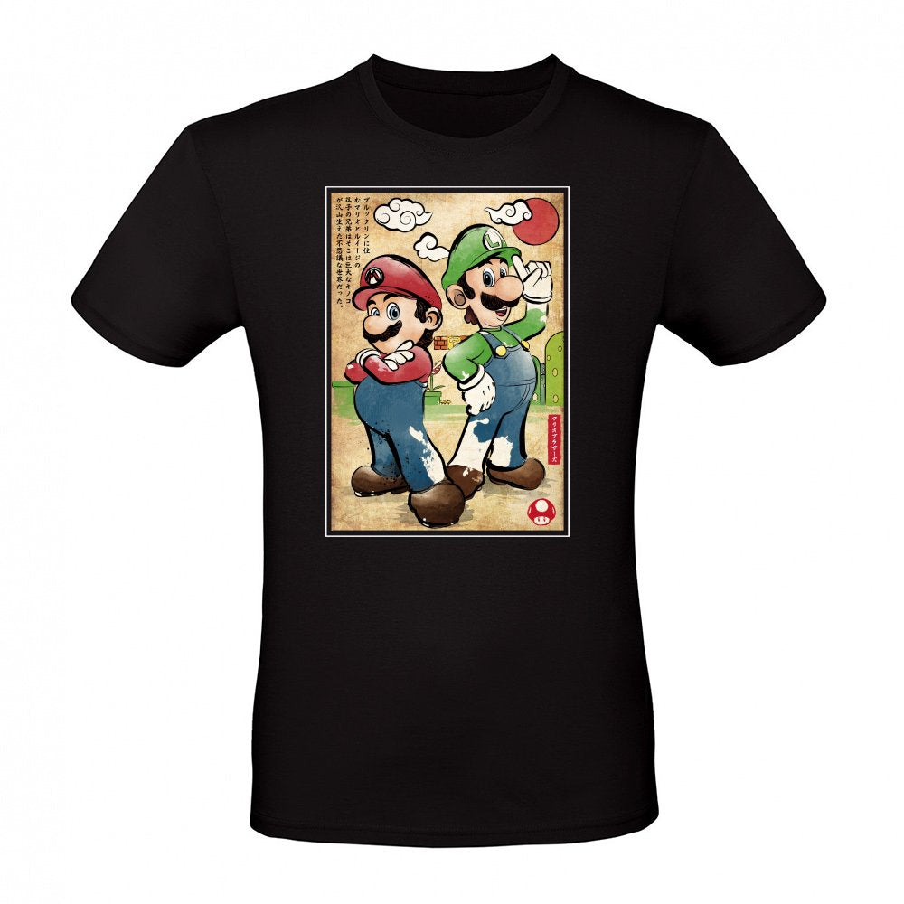 Super Plumber Bros woodblock