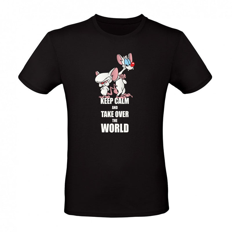 keep-calm-and-take-over-the-world als T-Shirt