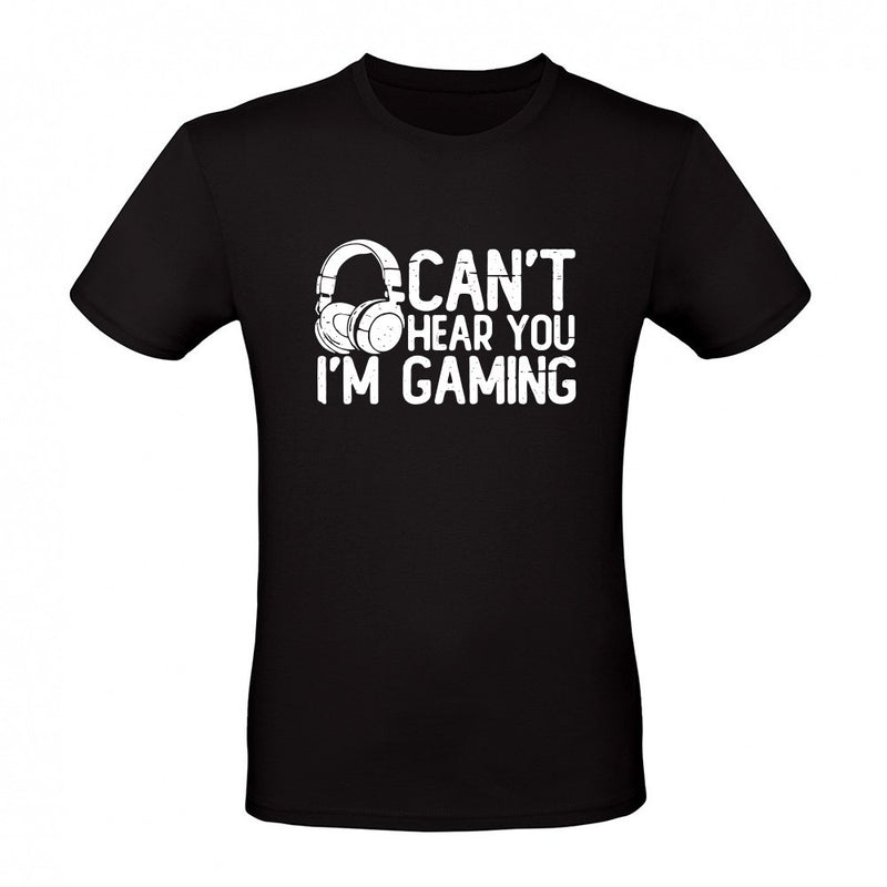 Can t Hear You Im Gaming Headset Funny Gamer Art als T-Shirt