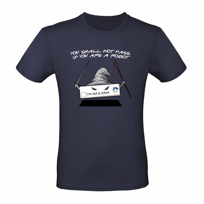 You shall not pass robot als T-Shirt