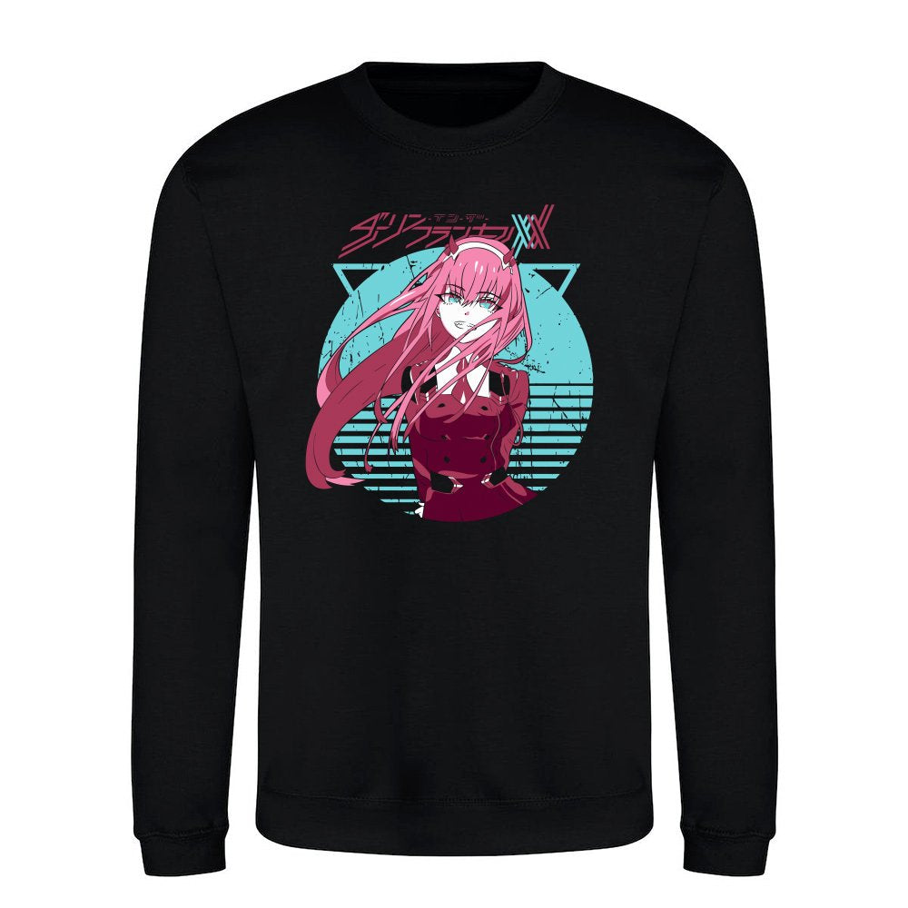 Neon Devil Girl Retro