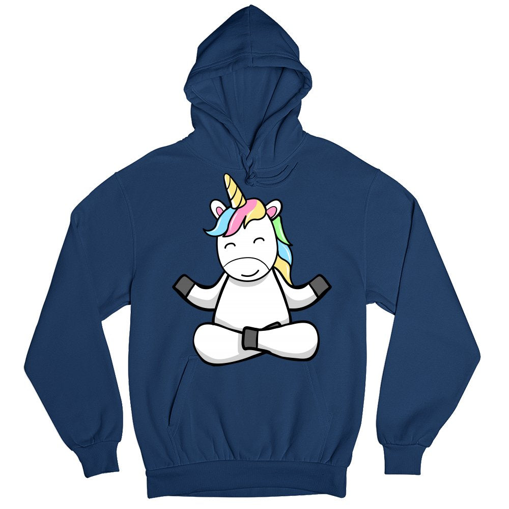 Einhorn beim Meditieren