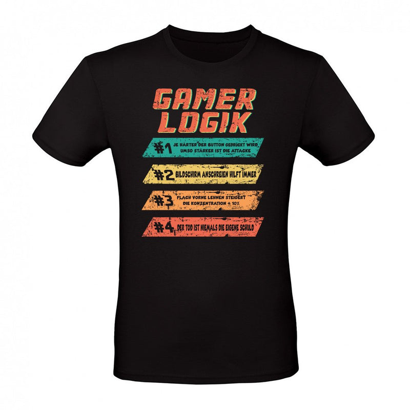 Gamer Logik als T-Shirt