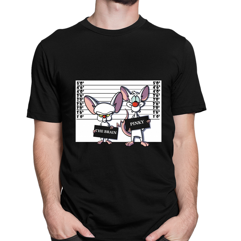 Pinky and Brain in prison als T-Shirt