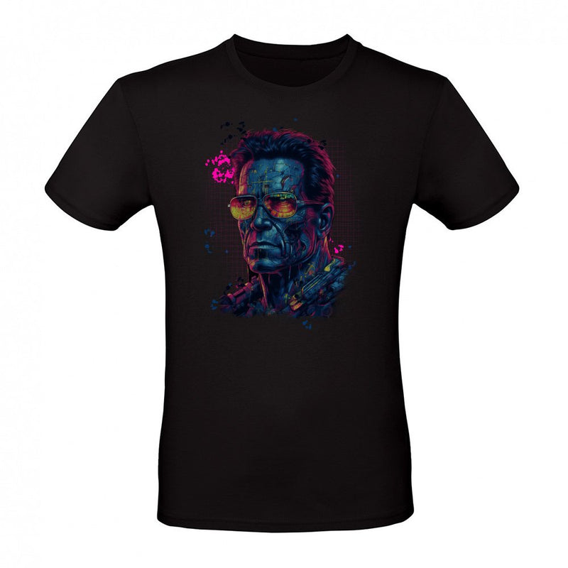 Arnold Schwarzenegger Terminator synthwave