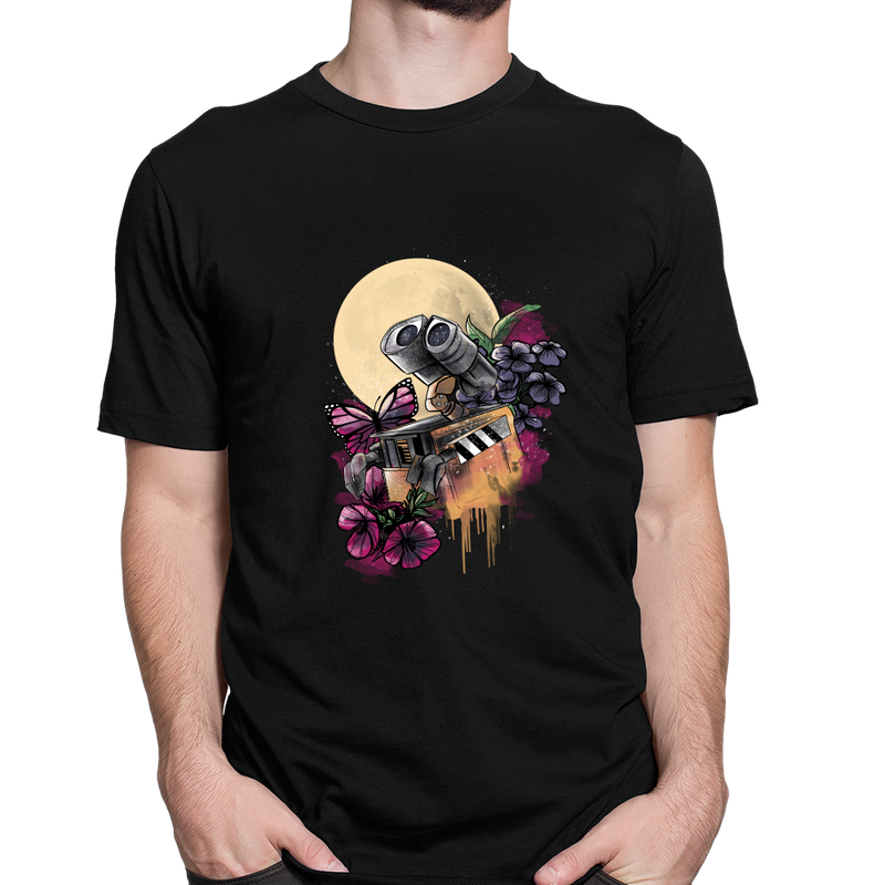Wall-e in moonlight als T-Shirt