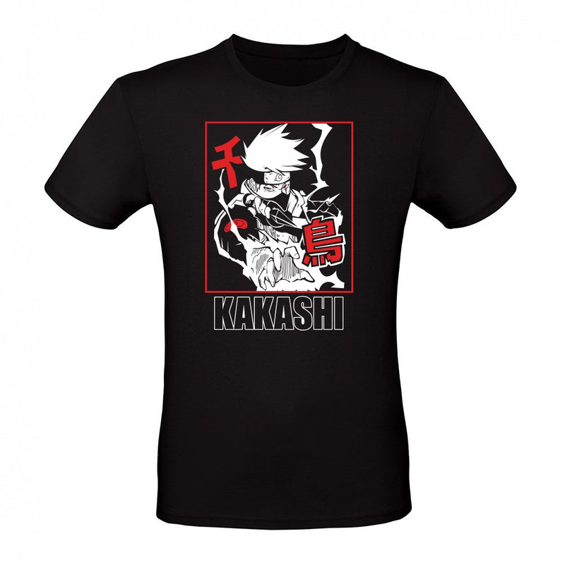 Kakashi Hatake Chidori Lightning Blade Naruto Art als T-Shirt