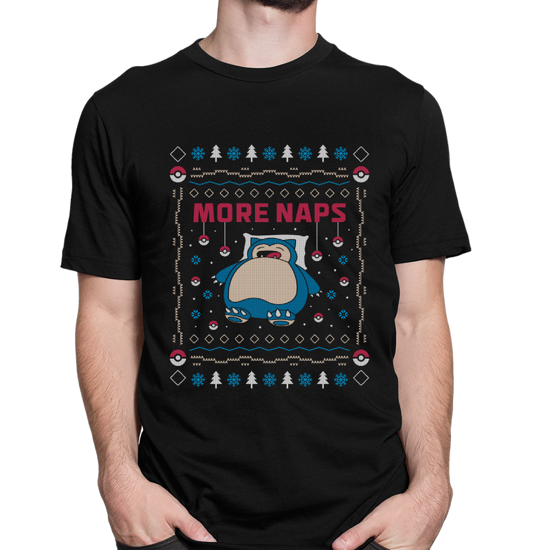 More Naps Ugly Sweater als T-Shirt