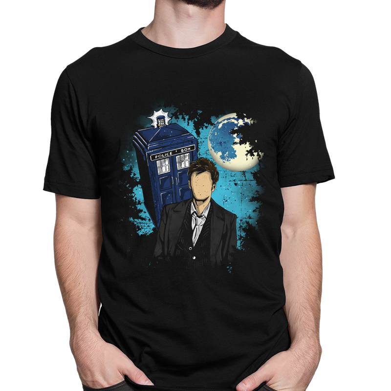 Watercolor Who als T-Shirt