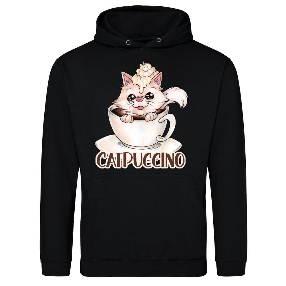 Catpuccino for cats and coffee lovers pun