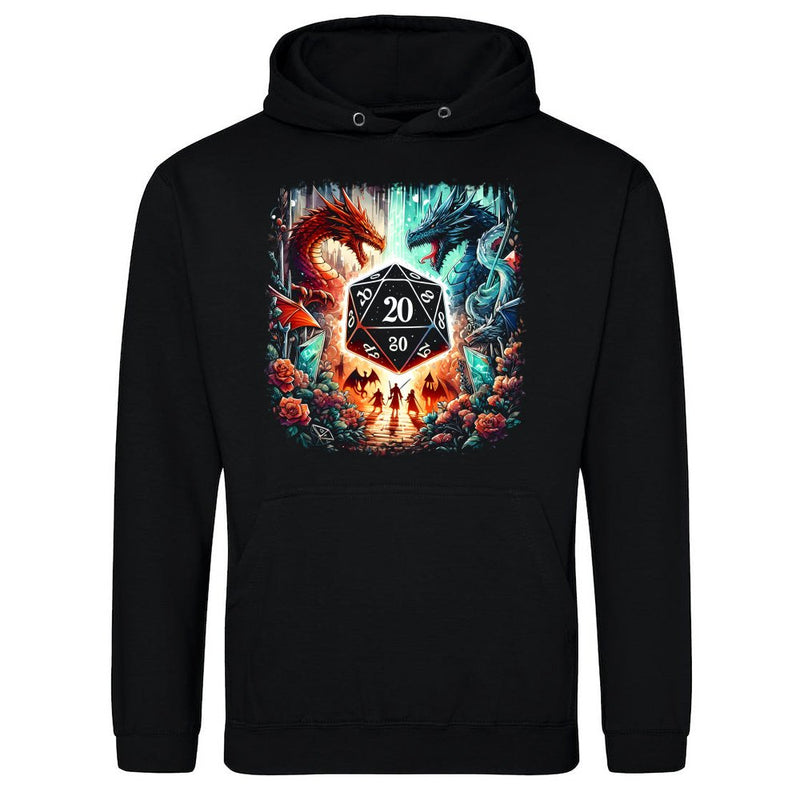 Red and Blue Dragon Dice als T-Shirt