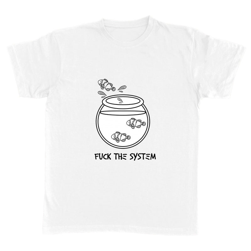 fuck the system als T-Shirt