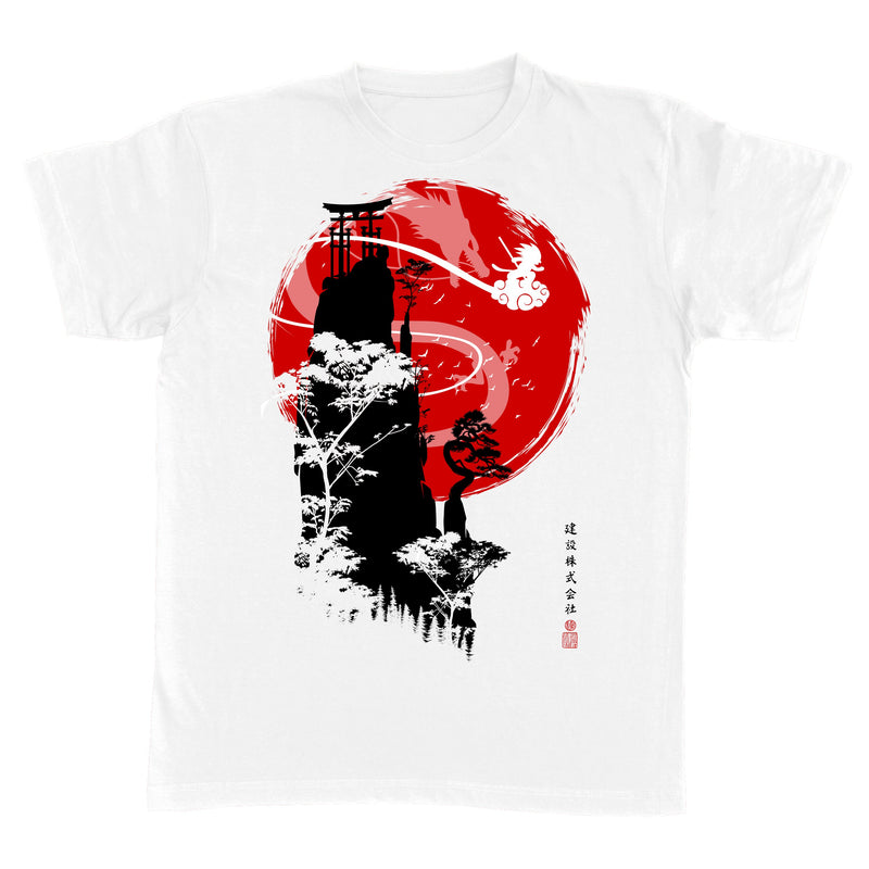 Mount dragon un japan als T-Shirt