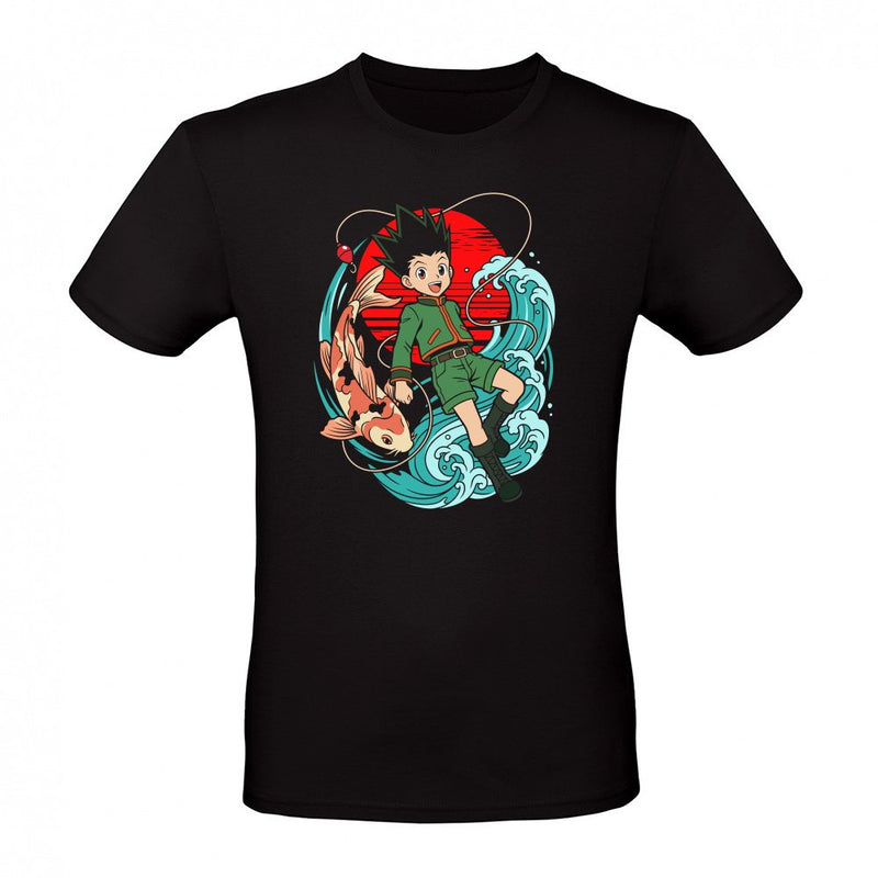 Retro Koi Wave als T-Shirt