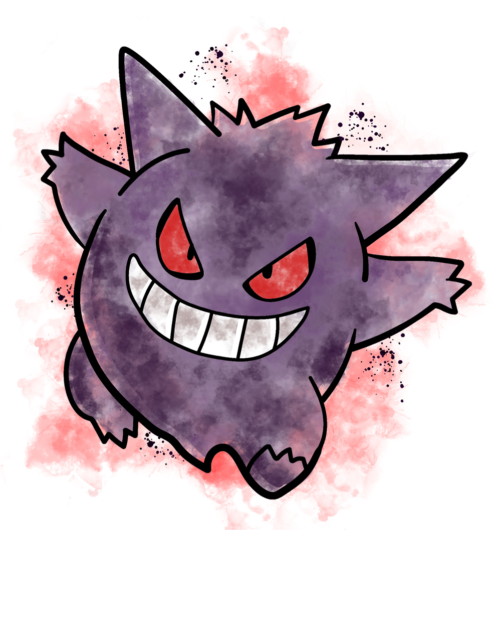 Watercolor Ghost
