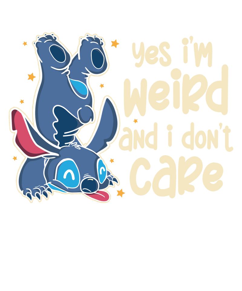 yes I'm weird